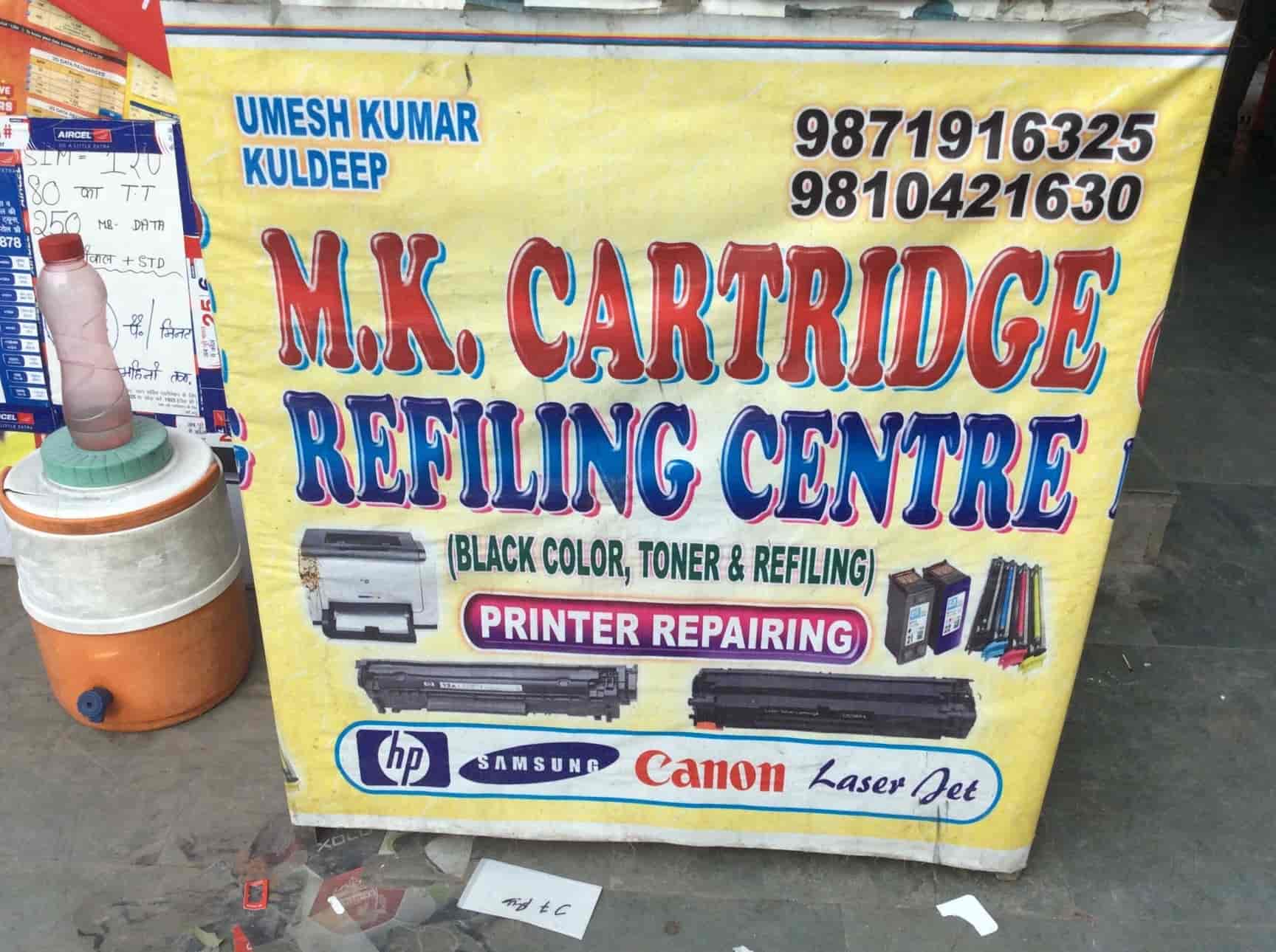 MK Cartridge Refilling Centre in Noida Sector 18,Delhi Best HP