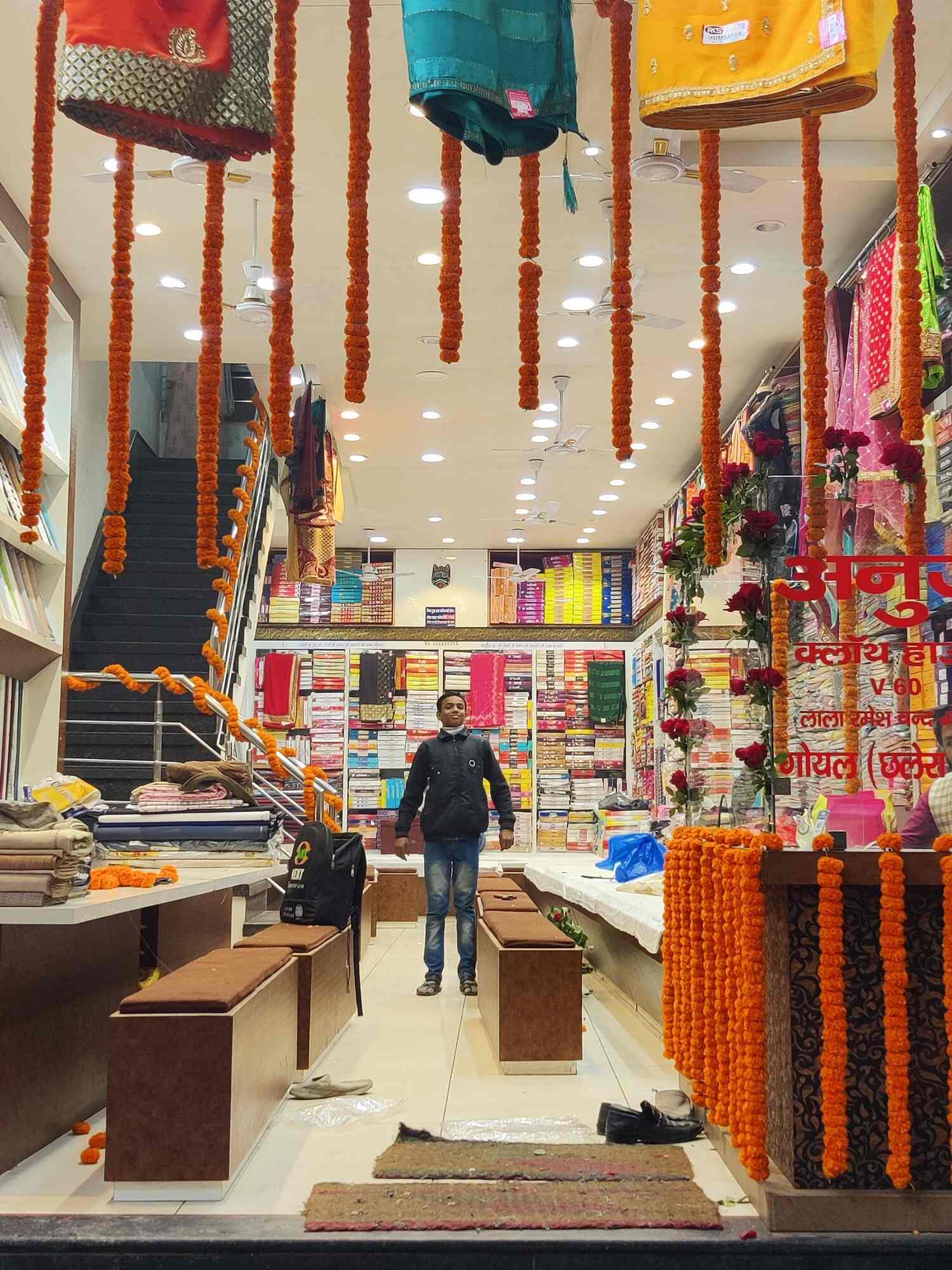 Anuj Cloth House in Noida Sector 5,Delhi Best Wedding Saree Retailers