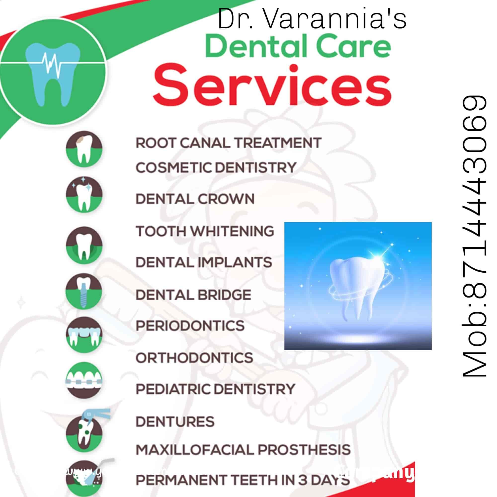 DR. VARANNIA'S DENTAL CLINIC in Parli Pg,Palakkad Best Clinics in Palakkad Justdial