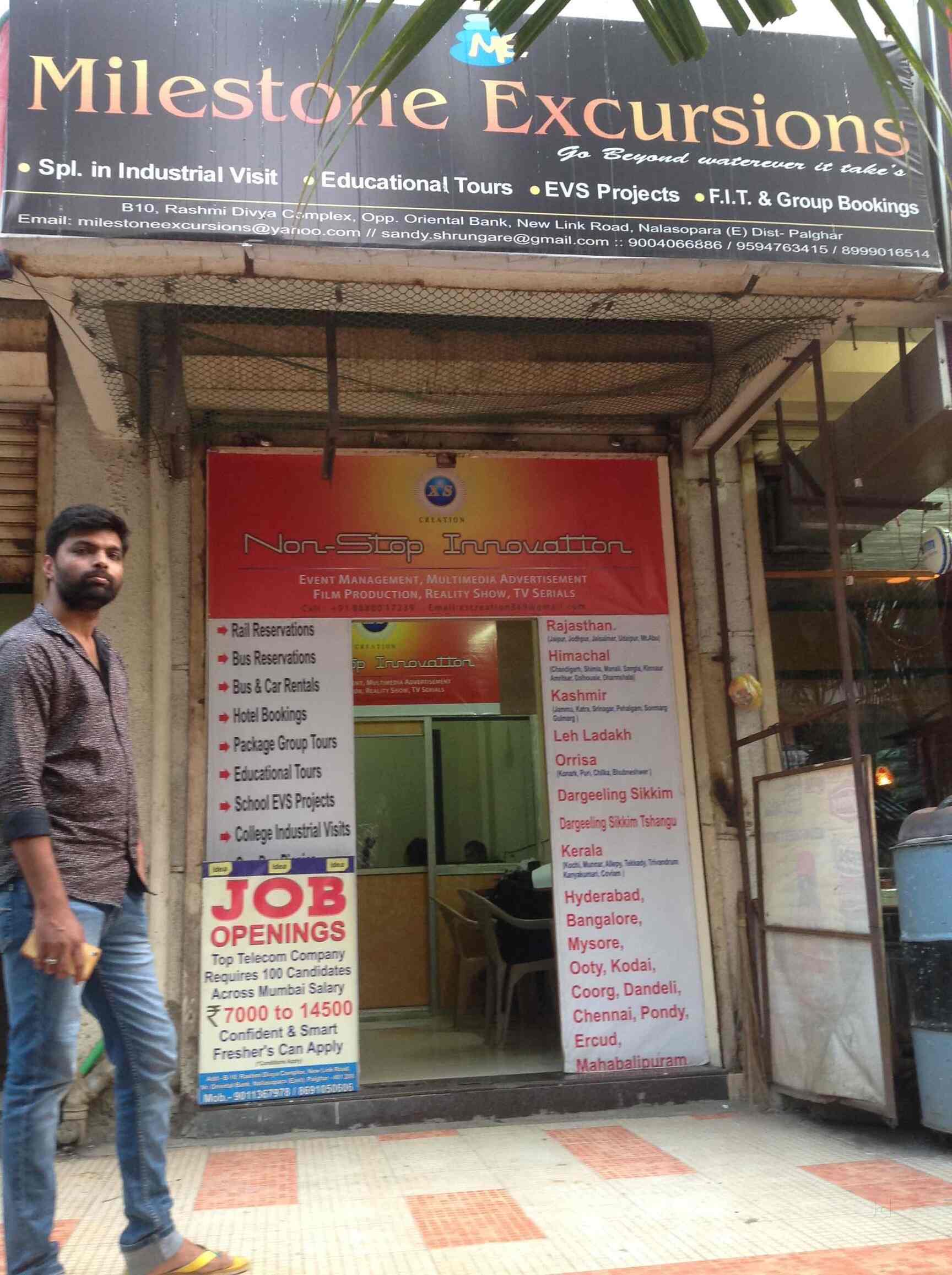 Milestone Excursions, Nalasopara East - Travel Agents in Palghar, Mumbai -  Justdial