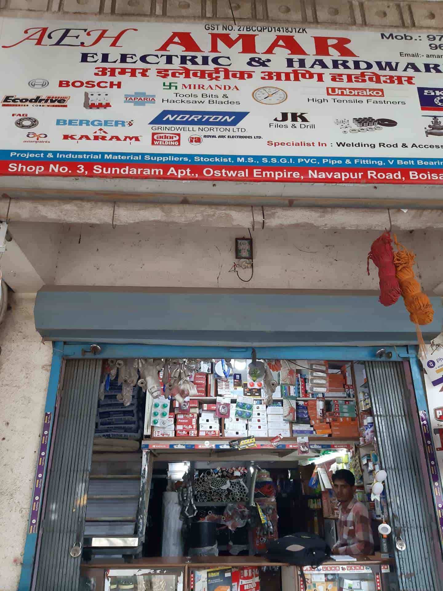 Amar Electric & Hardware in Boisar,Mumbai Best Hardware Shops in