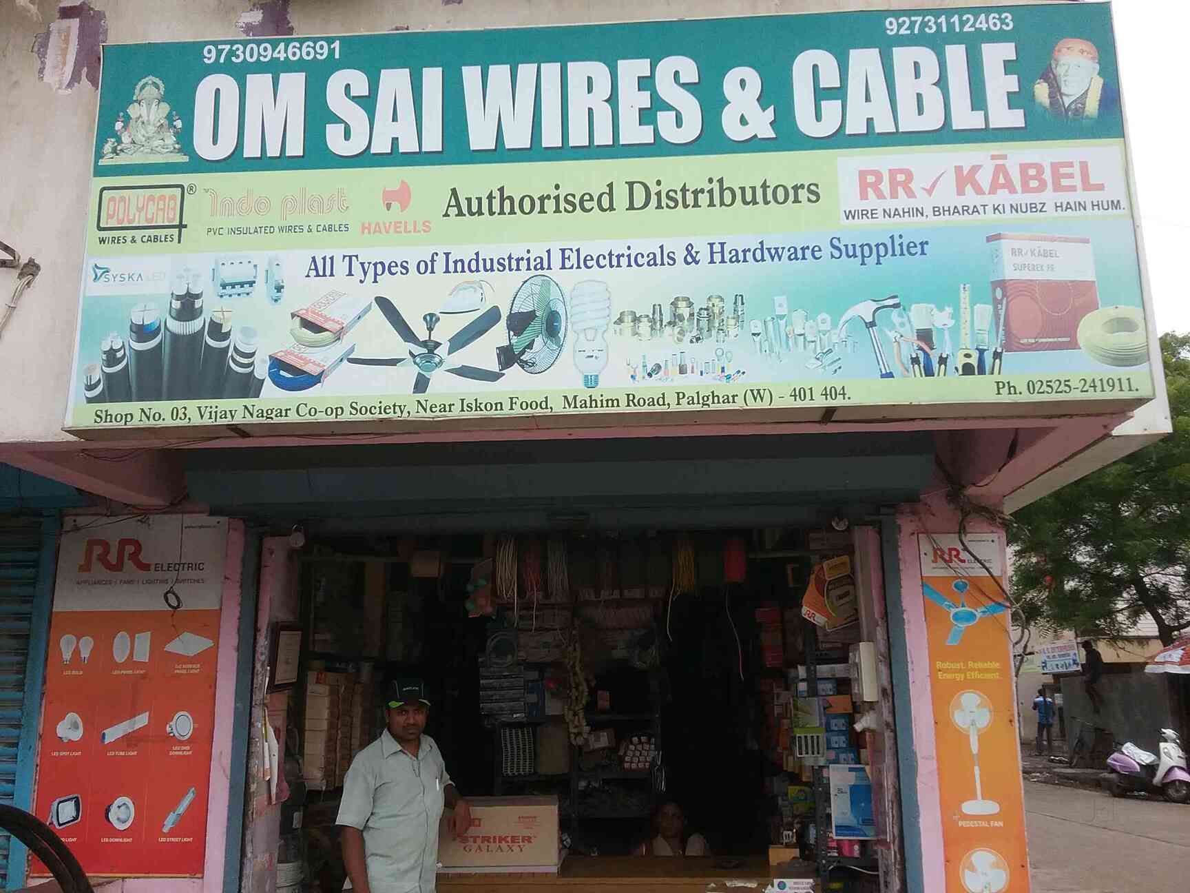 Om Sai Wires And Cable in Palghar City,Mumbai Best Cable Wire Dealers