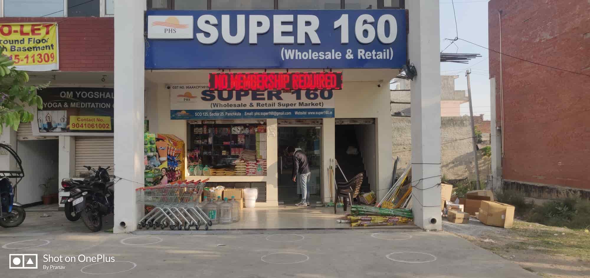 Super 160 Wholesale & Retail Super Market in Panchkula Sector 25