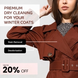 Winter coat dry cleaning near me top