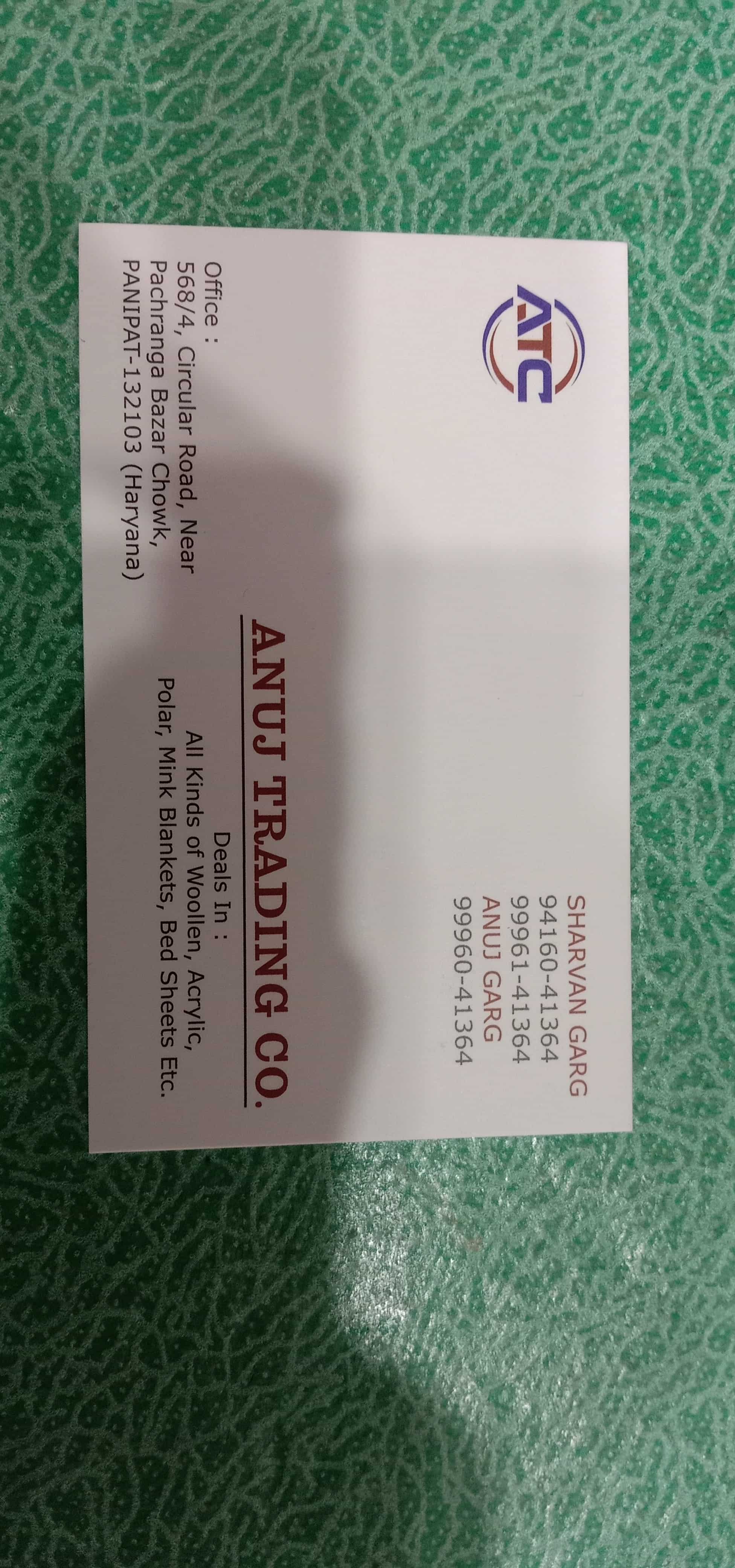 Anuj Trading Co. in Pachranga Bazar,Panipat Best Blanket Dealers in