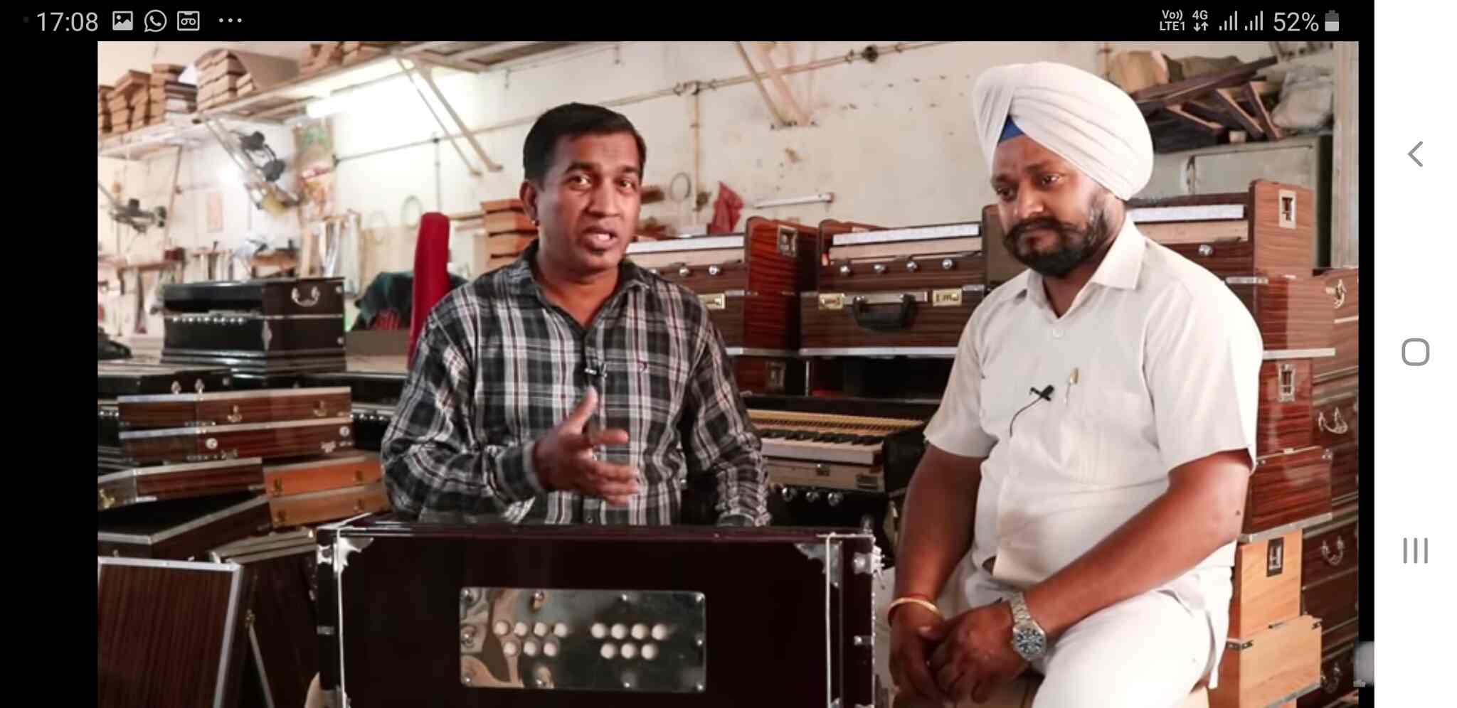 Rajat Musical Store, Panipat Gt Road Harmonium Manufacturers in