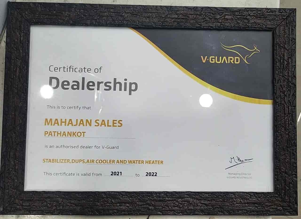 Mahajan Sales Authorised CSD Dealer in Pathankot,Pathankot Best
