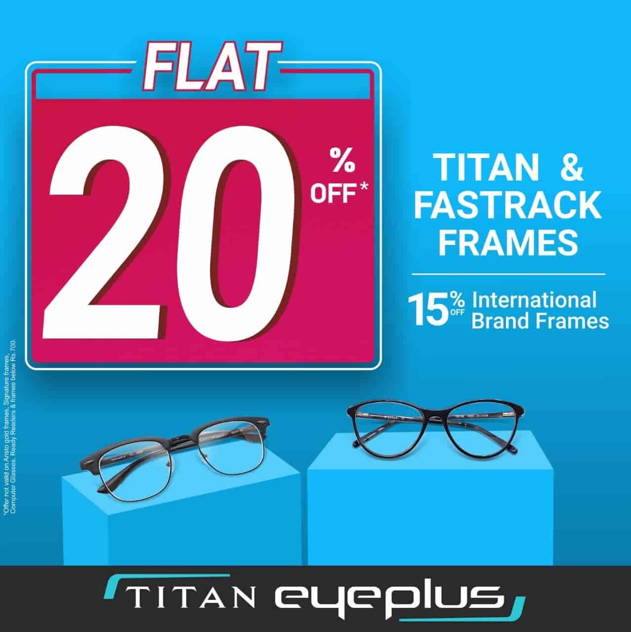 Find list of Titan Eye Plus in Bharat Nagar Chowk, Ludhiana near me