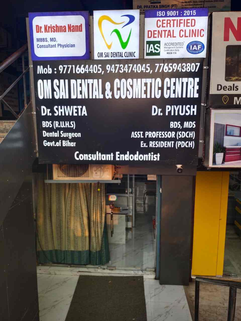 Om Sai Dental & Cosmetic Centre in Boring Road,Patna Book Appointment