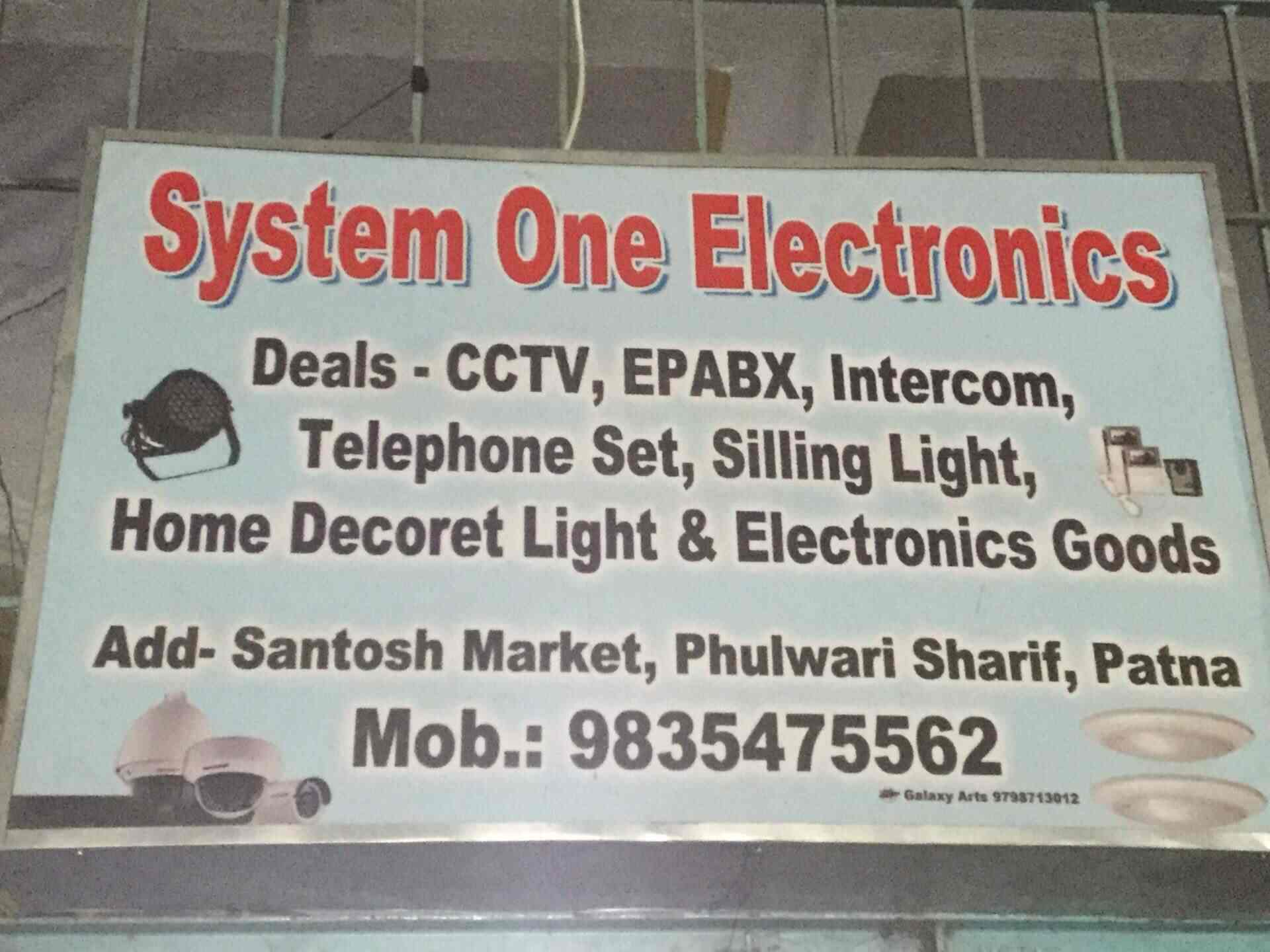 System One Electronics in Phulwarisharif,Patna Best Electronic Goods