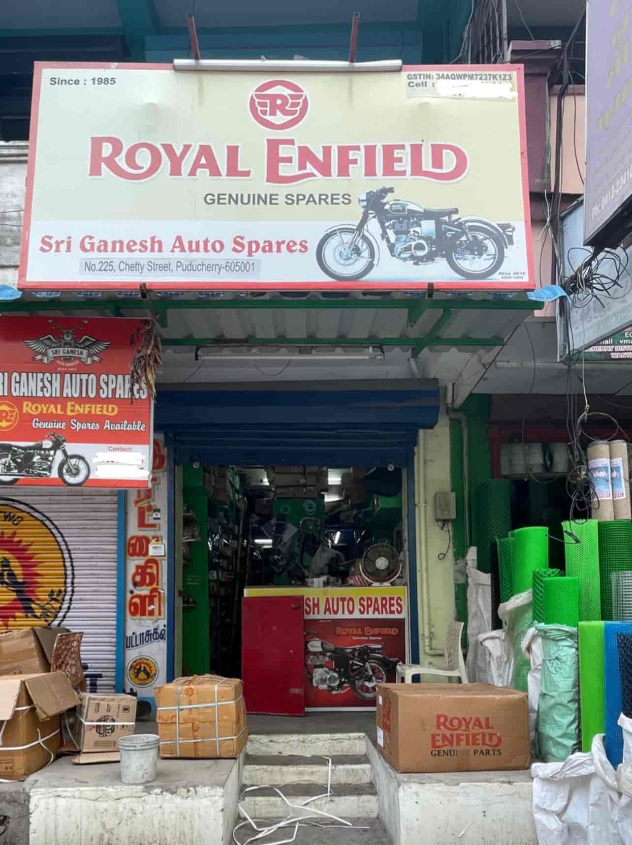 Top Royal Enfield Bullet Accessory Dealers in Pondicherry Best Royal