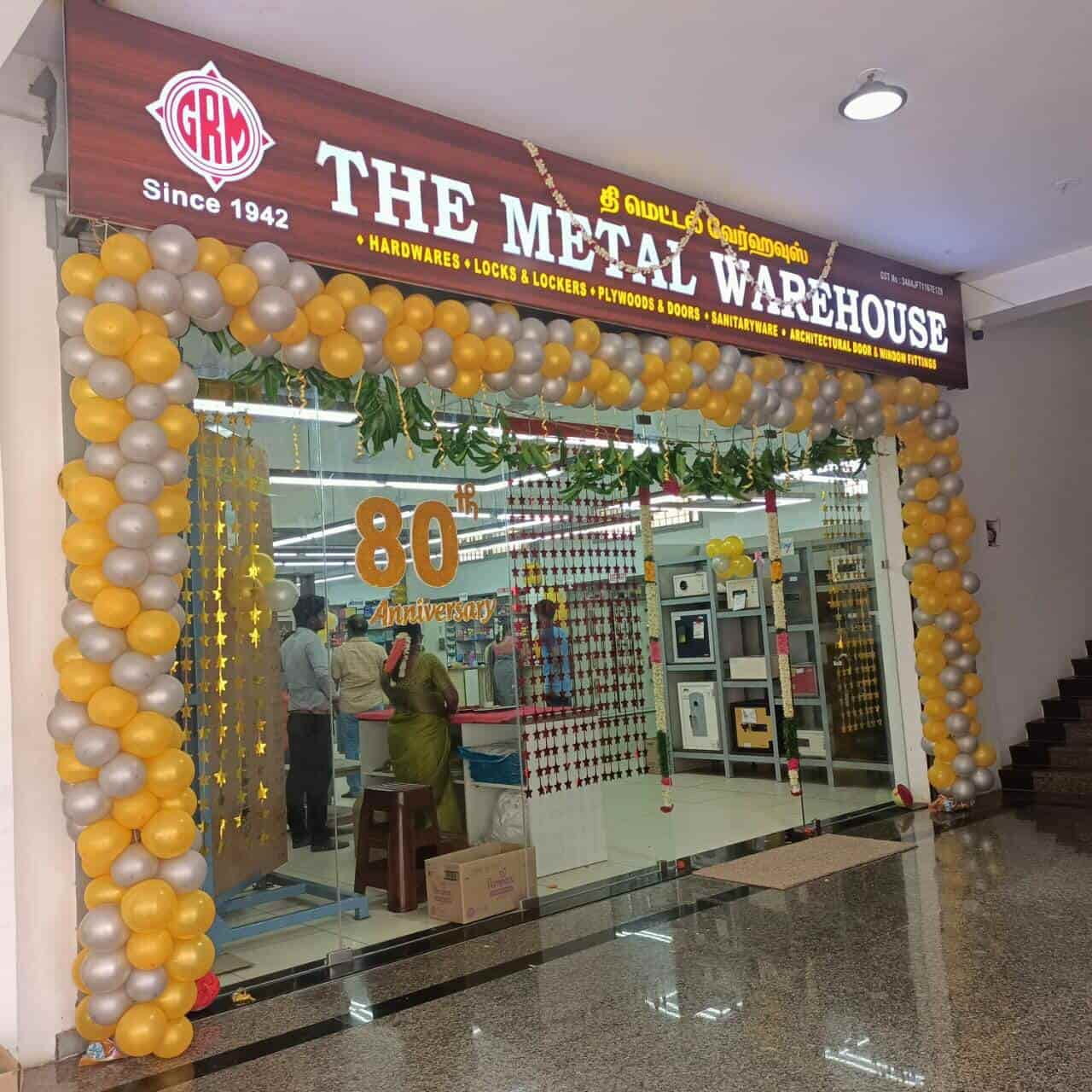 The Metal Warehouse Showroom in Ellaipillaichavady,Pondicherry Best Hardware Shops in