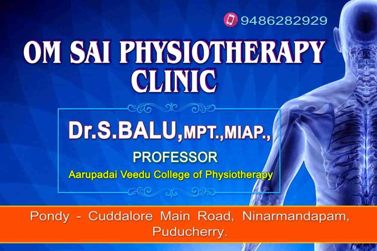 Om Sai Physiotherapy Clinic in Nainar Mandapam,Pondicherry Best