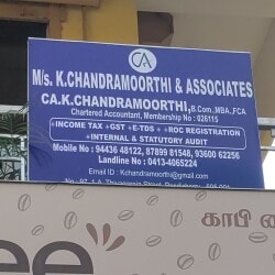 K CHANDRAMOORTHI & ASSOCIATES (CHARTERED ACCOUNTANTS)