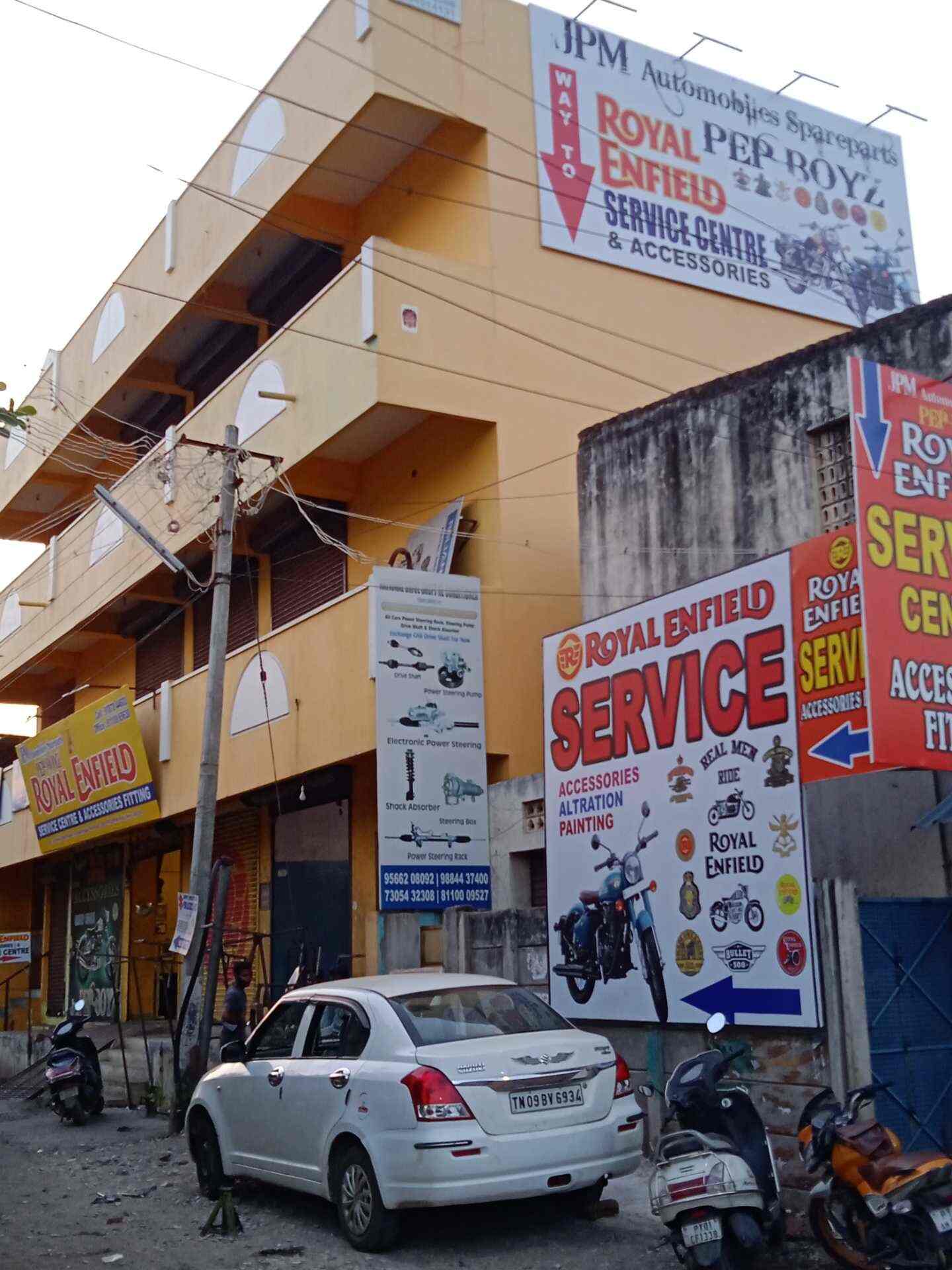 Top Royal Enfield Bullet Accessory Dealers in Pondicherry Best Royal