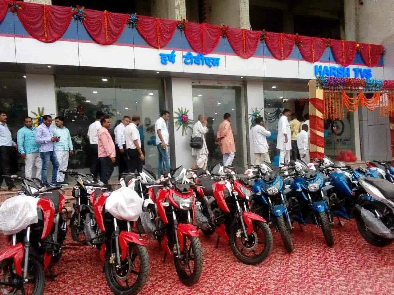 Top Motorcycle Dealers TVS in Katra 