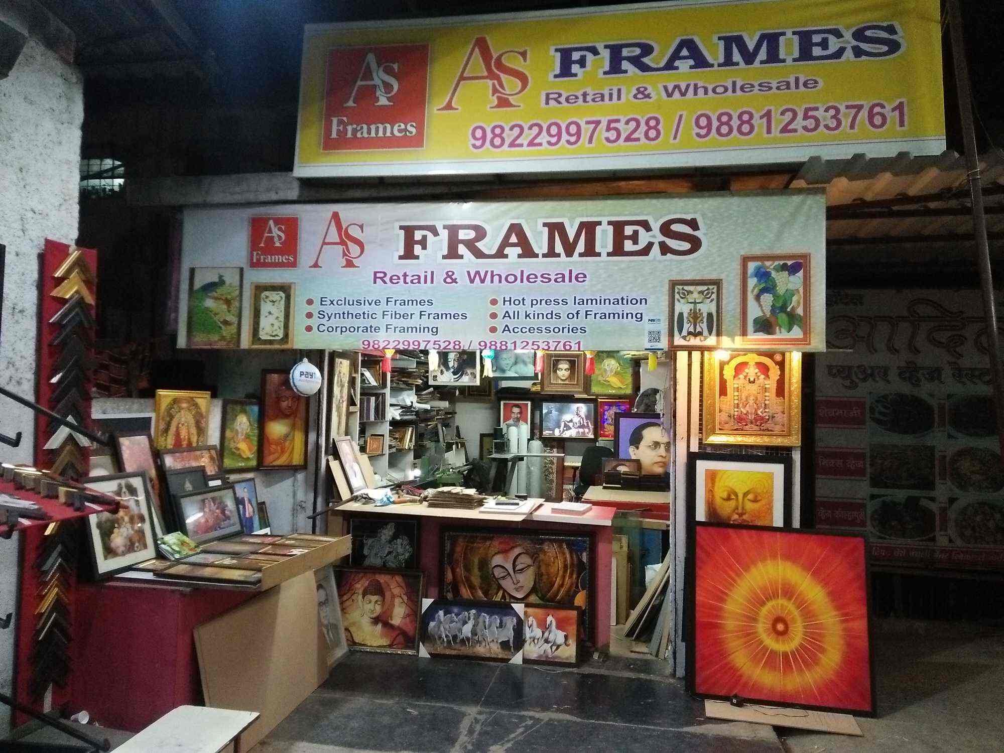 A S Frames, Vishrantwadi Photo Frame Dealers in Pune Justdial