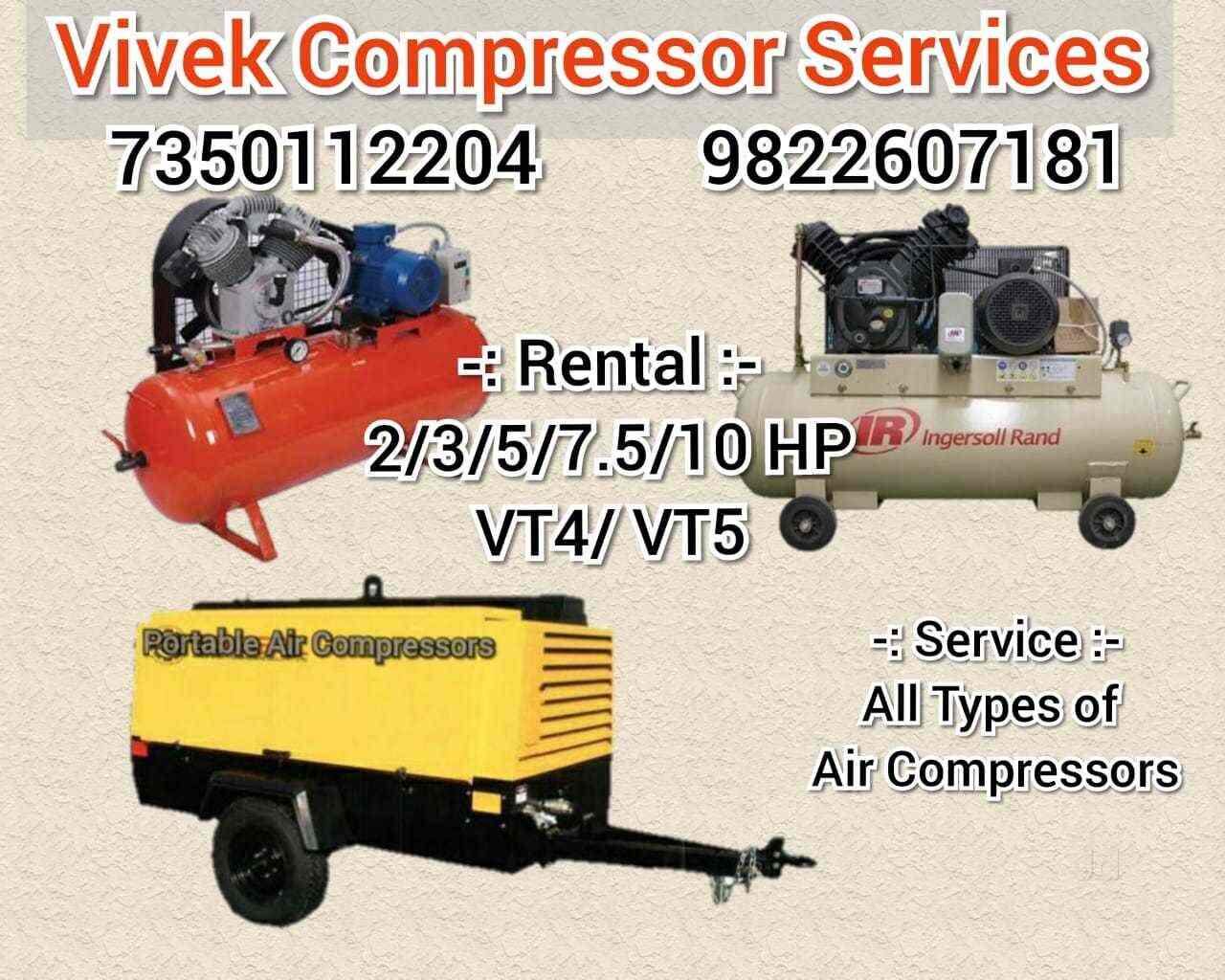 Vivek Compressor Services, Chakan Air Compressor Dealers in Pune