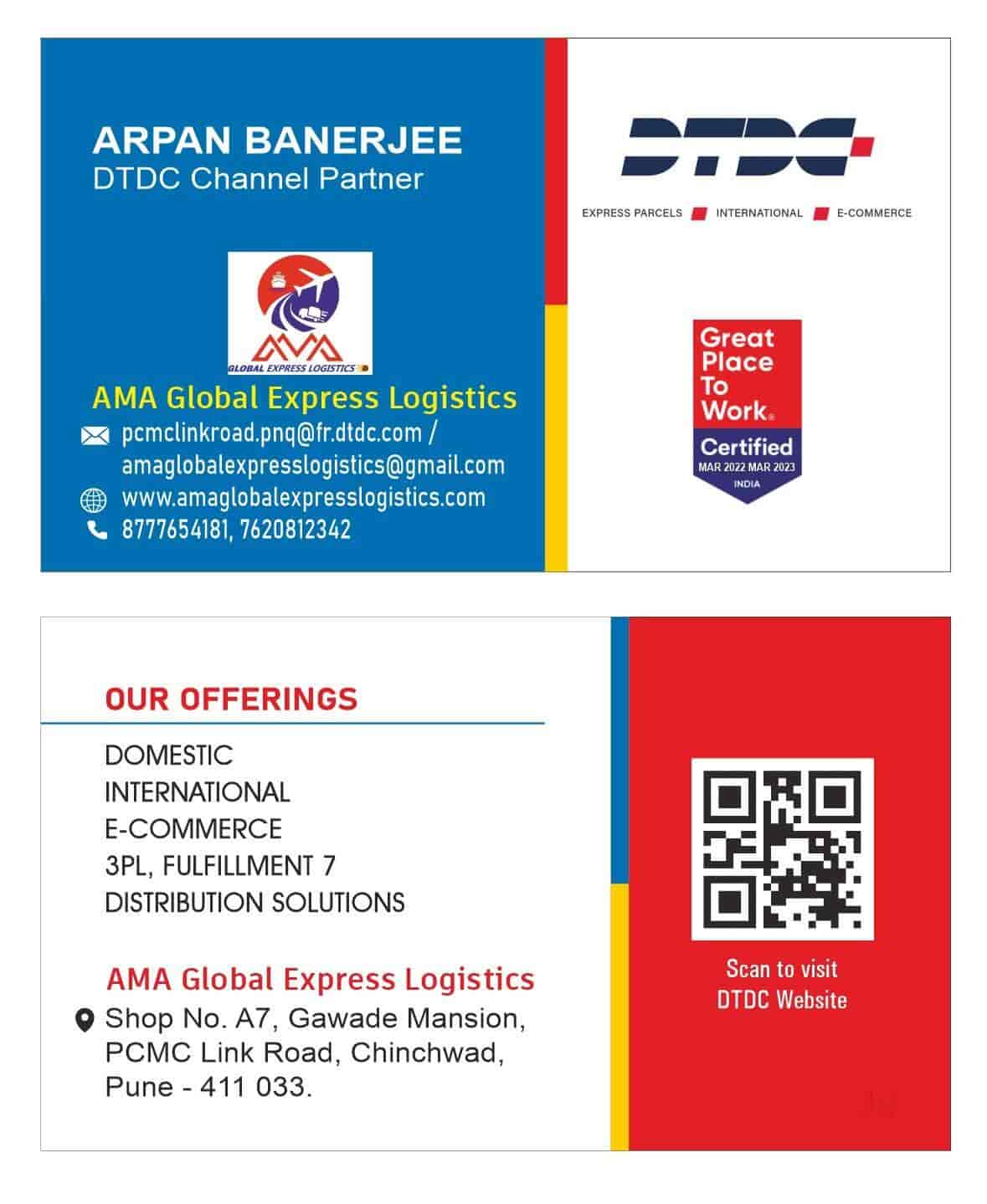 Top Courier Services in Chinchwad Best Domestic Courier Services near