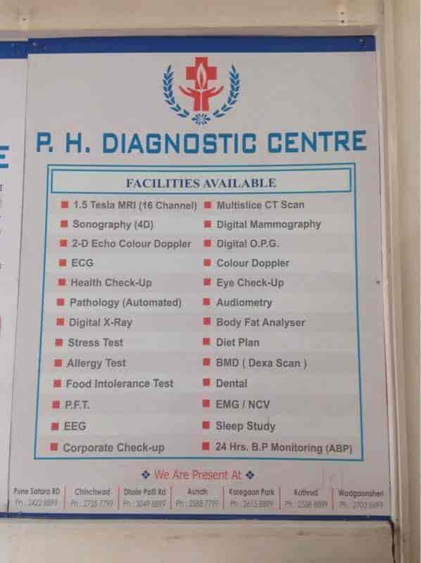 P H Diagnostic Centre in Sinhagad Roadvadgaon Budruk,Pune Best Diagnostic Centres in Pune