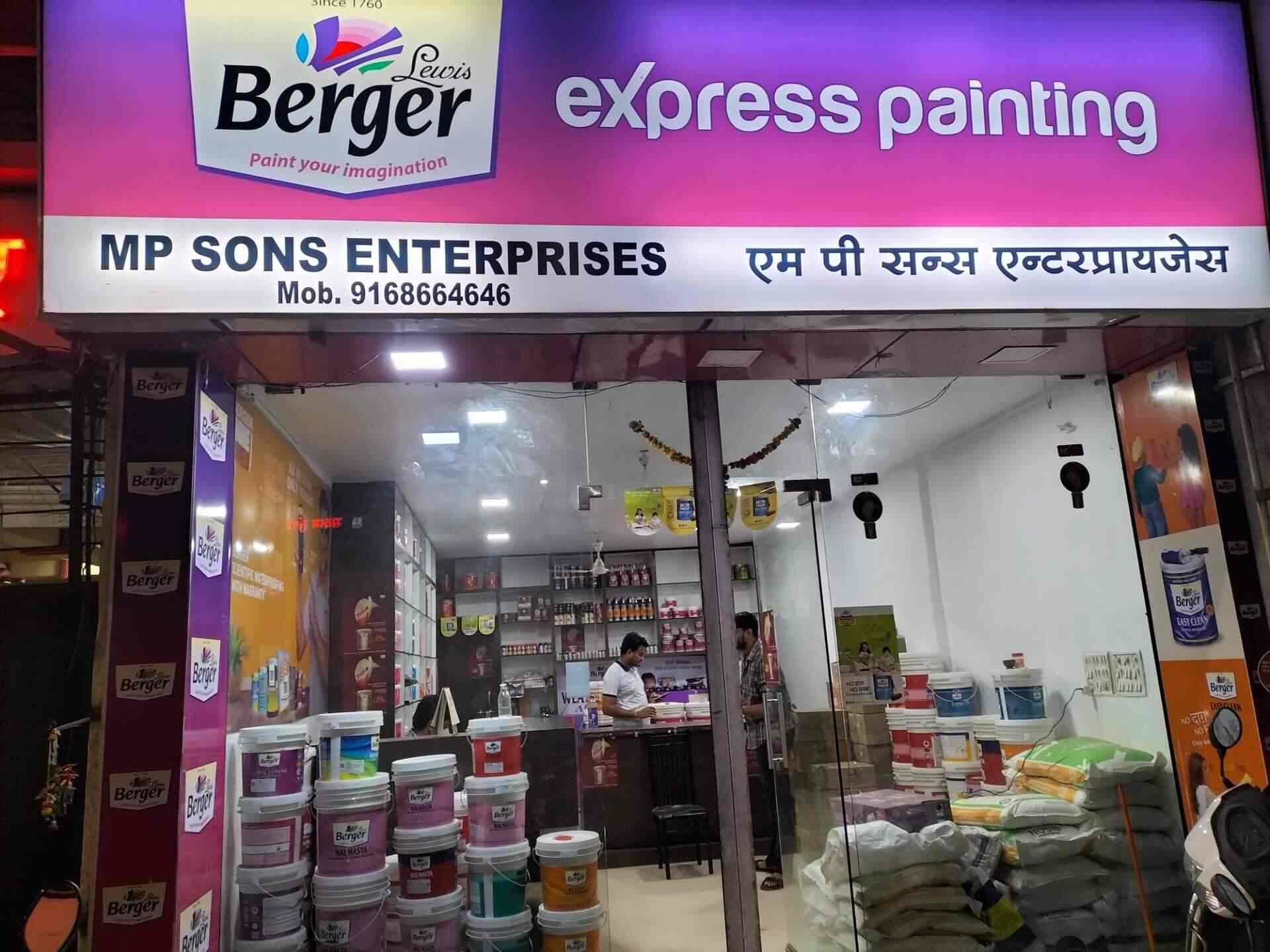 Top Berger Paints Paint Distributors in Chinchwad Best Berger Paints