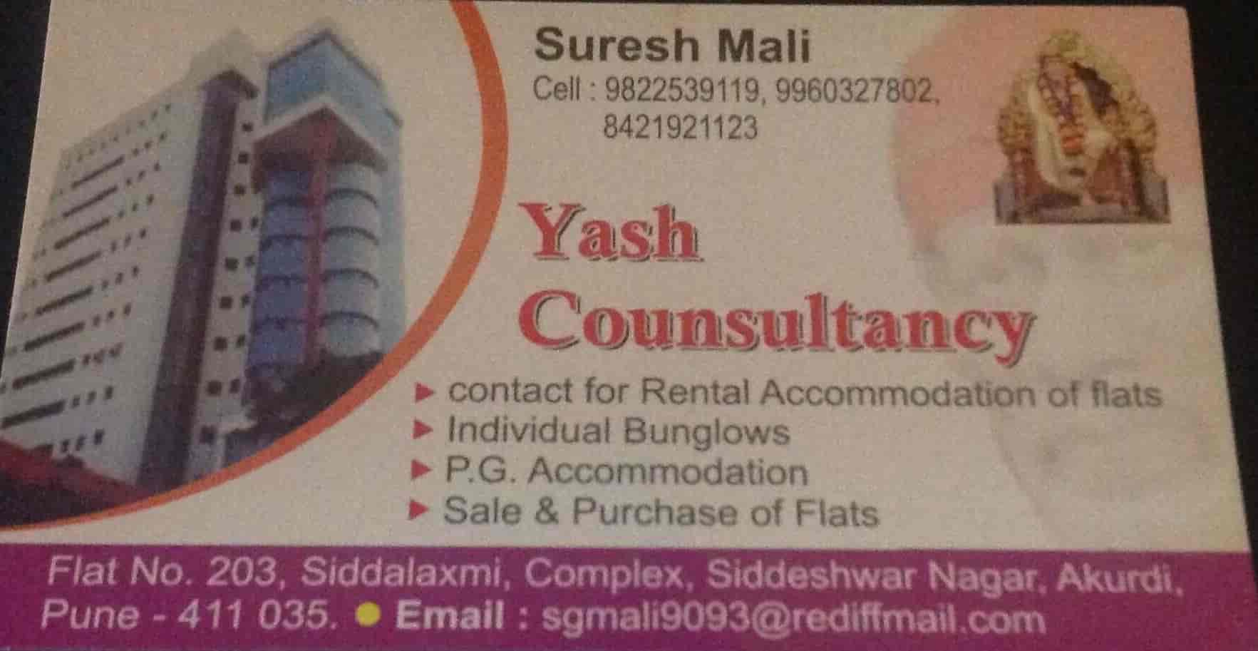 Yash Properties in Akurdi,Pune Best Estate Agents in Pune Justdial