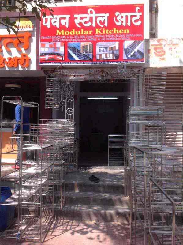 Pawan Steel Art in Hadapsar,Pune Best Kitchen Trolley Dealers in Pune