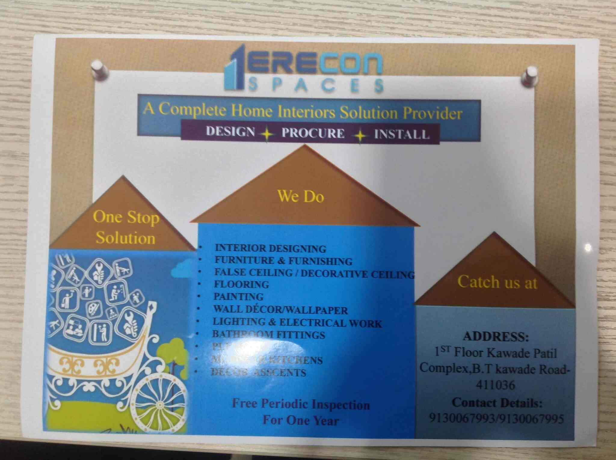 Erecon Spaces Pvt Ltd, Ghorpadi Gaon House Painters in Pune Justdial