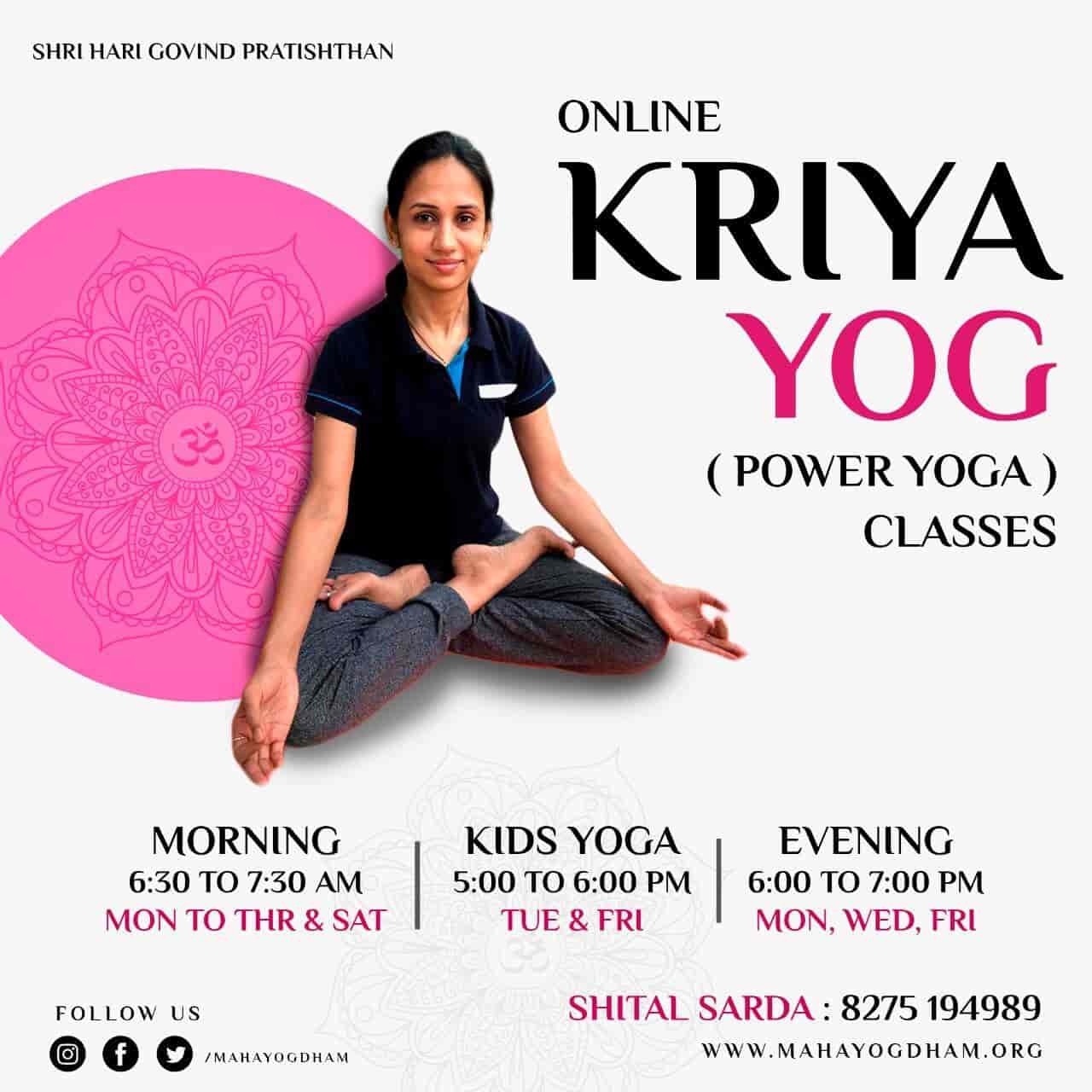 Kriya Yog in Hadapsar,Pune Best Yoga Classes in Pune Justdial