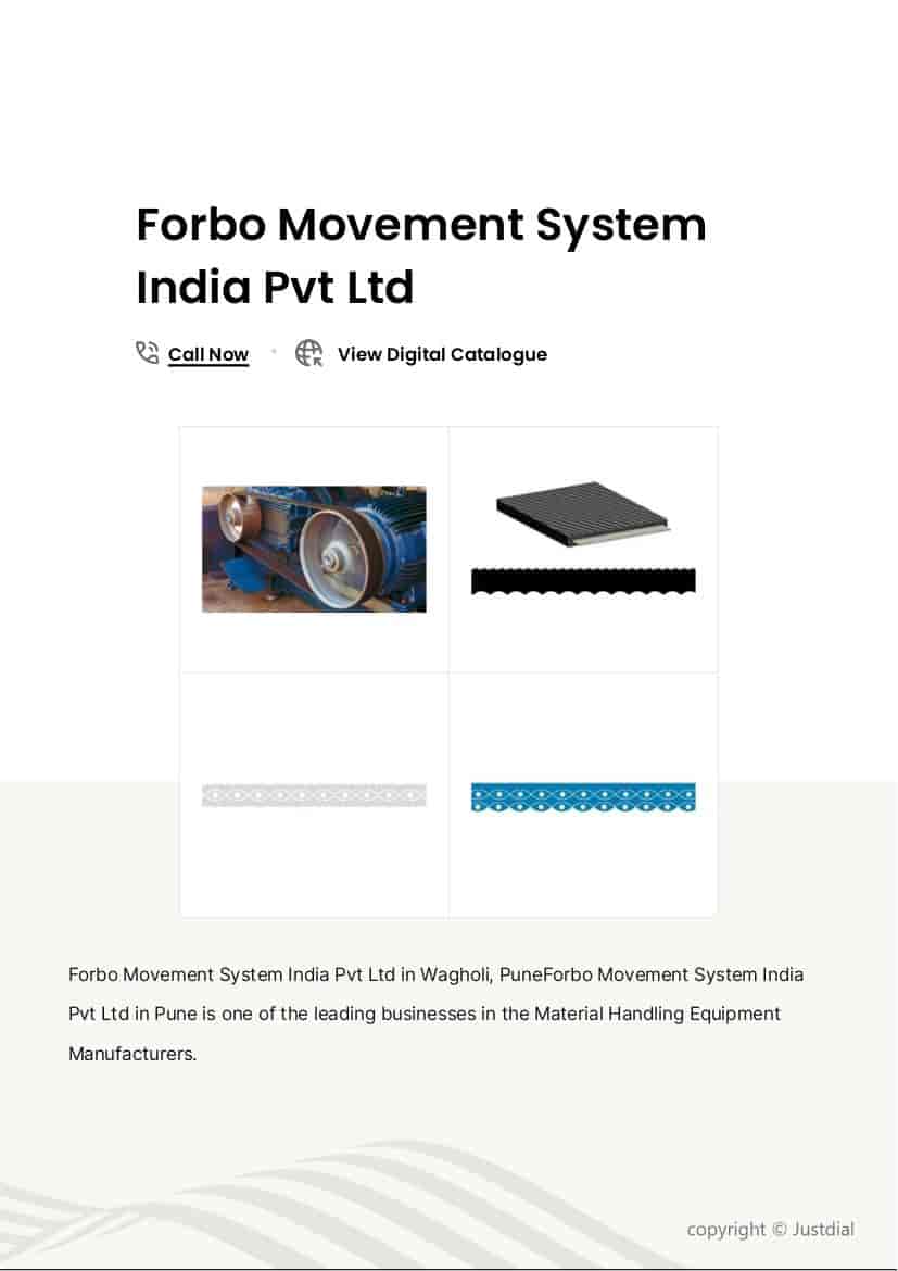 Forbo Movement Systems Forbo Siegling Belt Finder SIEGLING