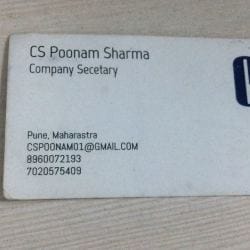 Cs Poonam Sharma in Wakad,Pune - Corporate Companies For IT near ...
