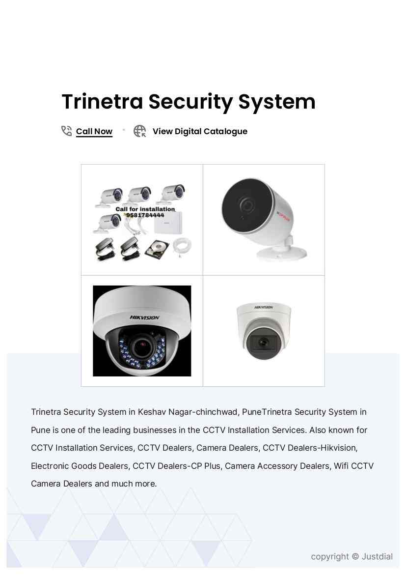 Cctv Dealers Security Camera System Installers Near Me Pune Cctv