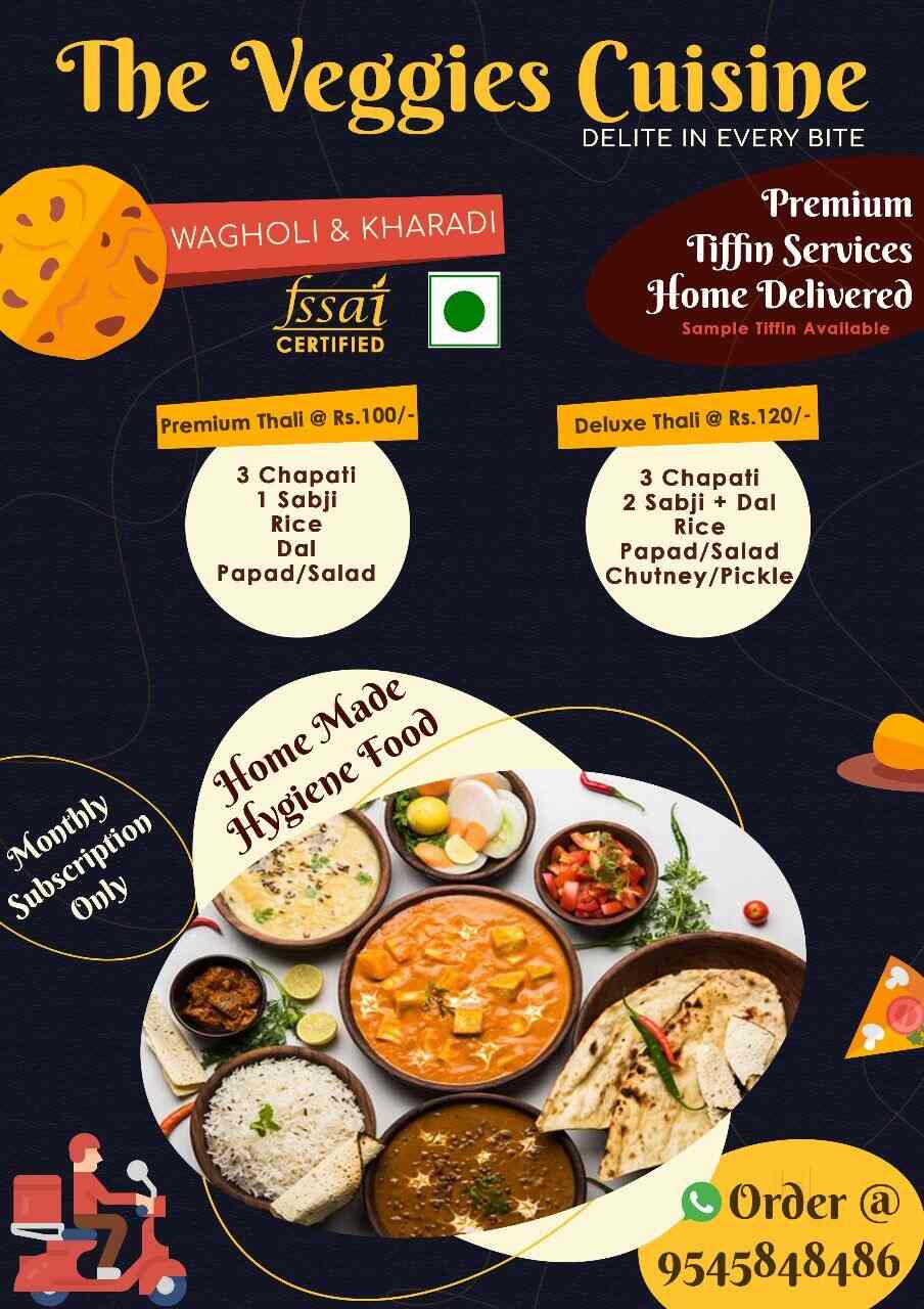 Top Tiffin Services For Monthly Basis in Wagholi, Pune near me Justdial