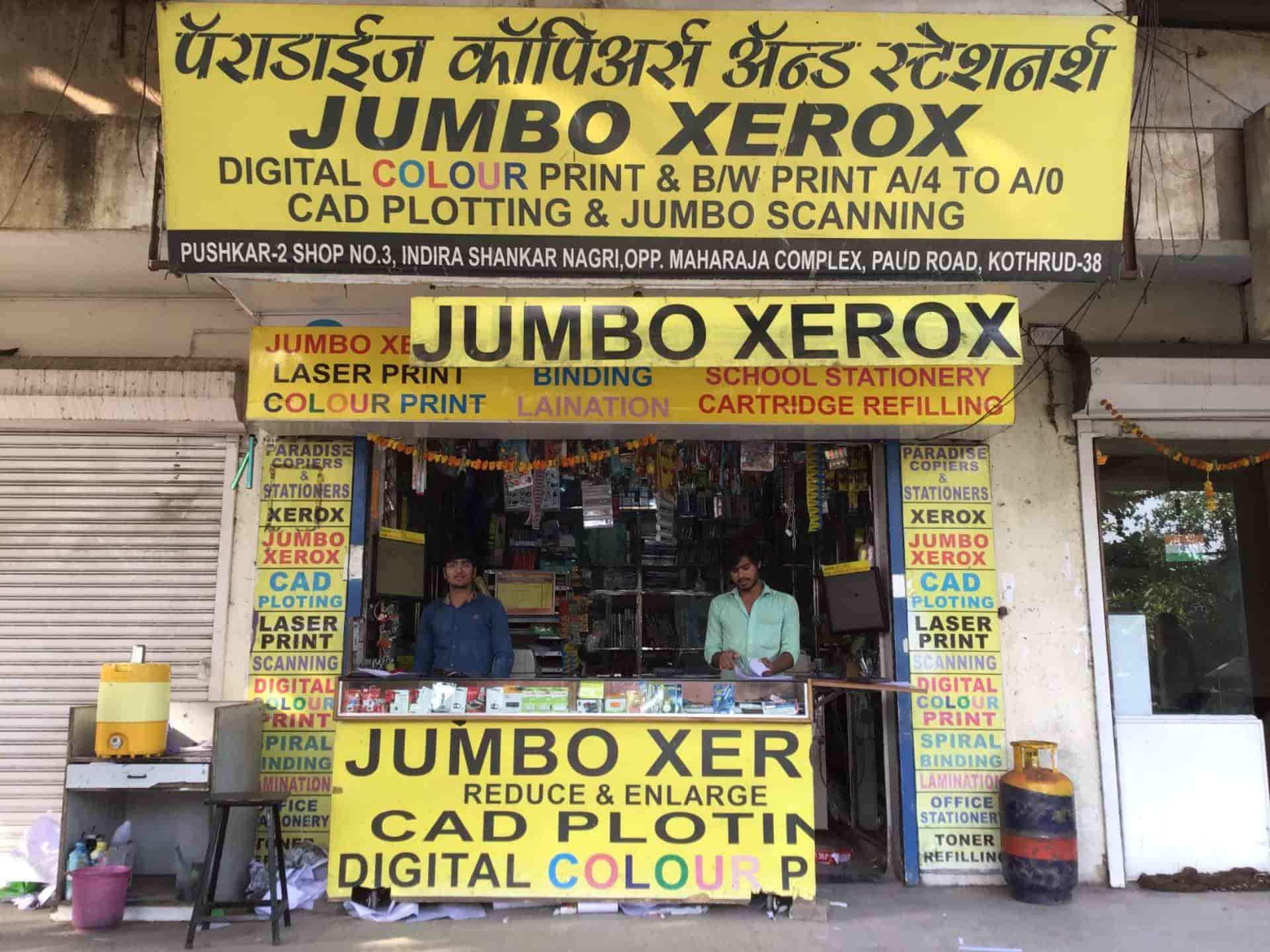 Paradise Copiers & Stationers in Paud Road,Pune Best Stationery Shops