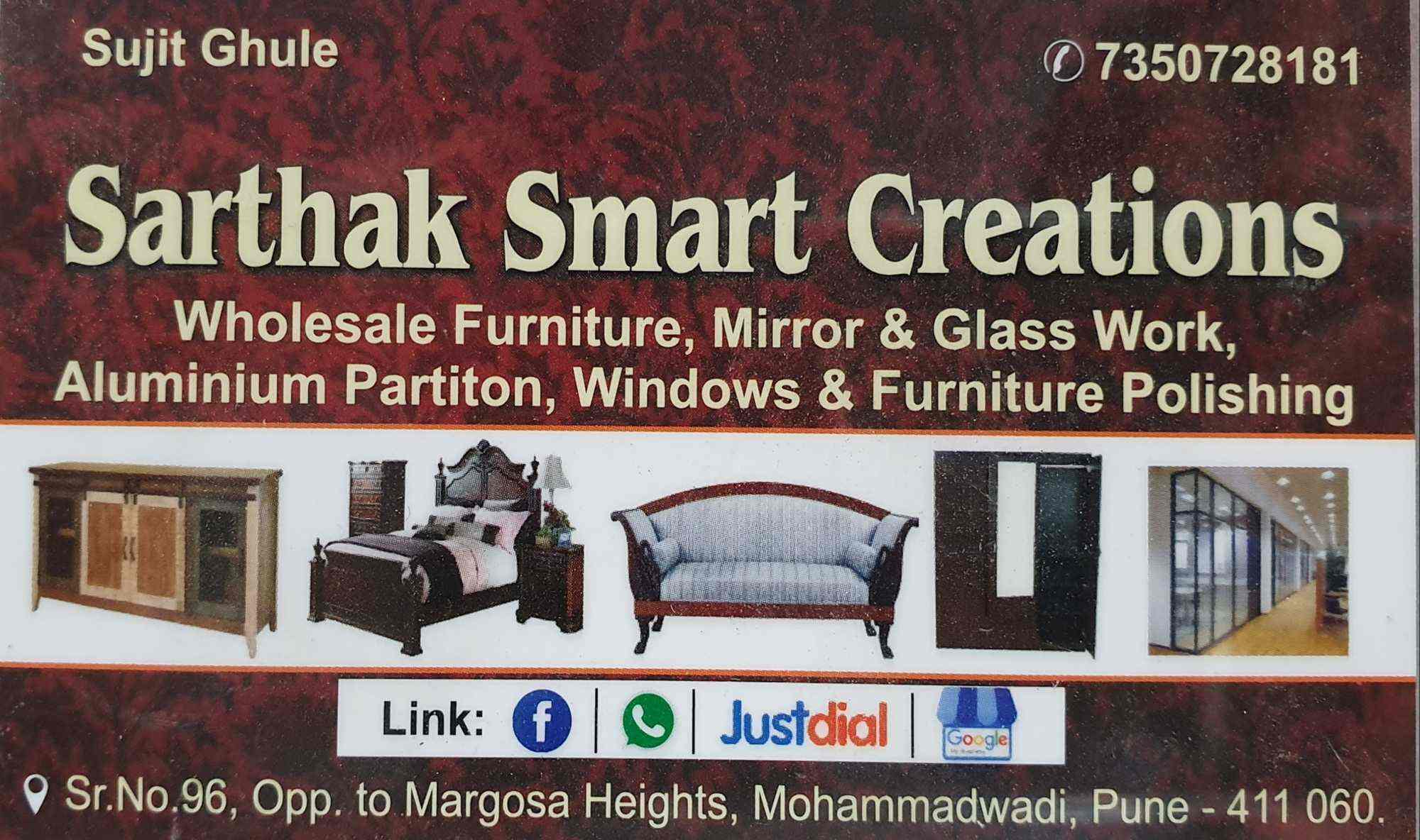 Sarthak Smart Creations, Mohamadwadi Furniture Dealers in Pune Justdial