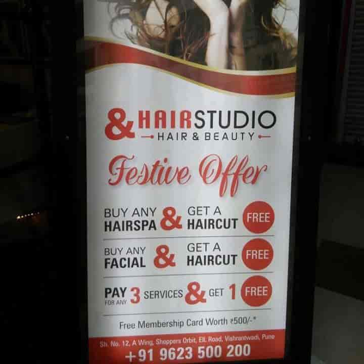 And Hair Studio Hair And Beauty Salon Orbit) in Vishrantwadi