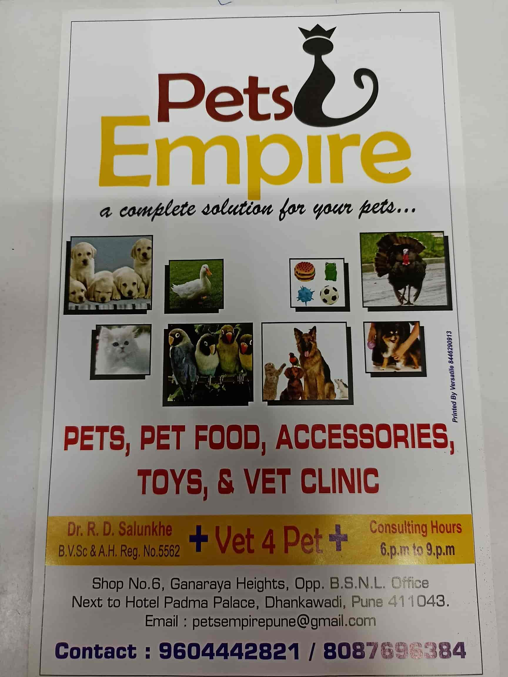 Pets Empire in Dhankawadi,Pune - Best Pet Shops For Birds in Pune