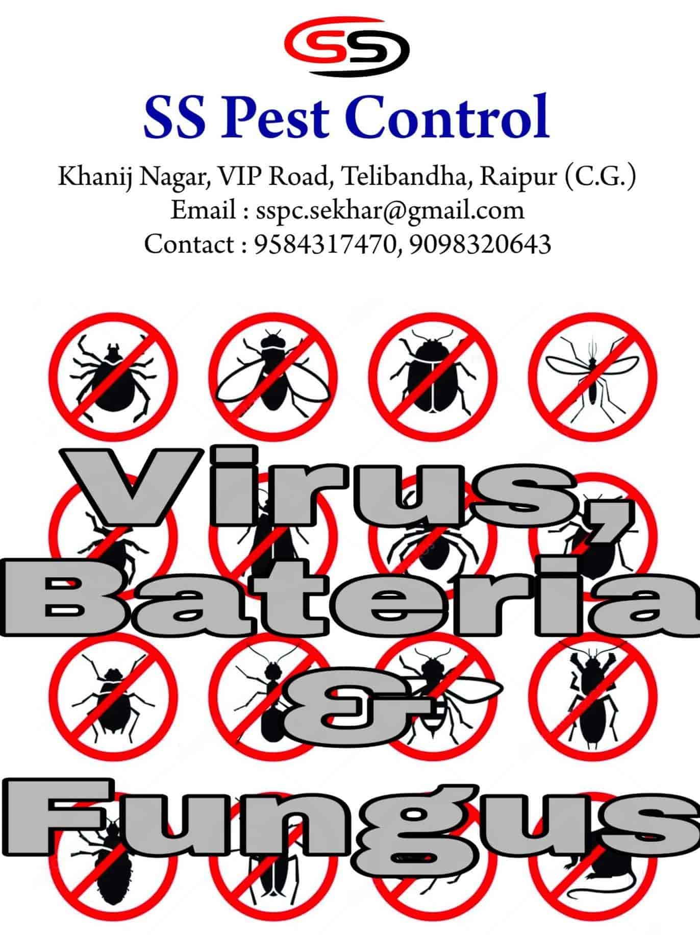 S S Pest Control in Amlihdih,Raipurchhattisgarh Best Commercial Pest