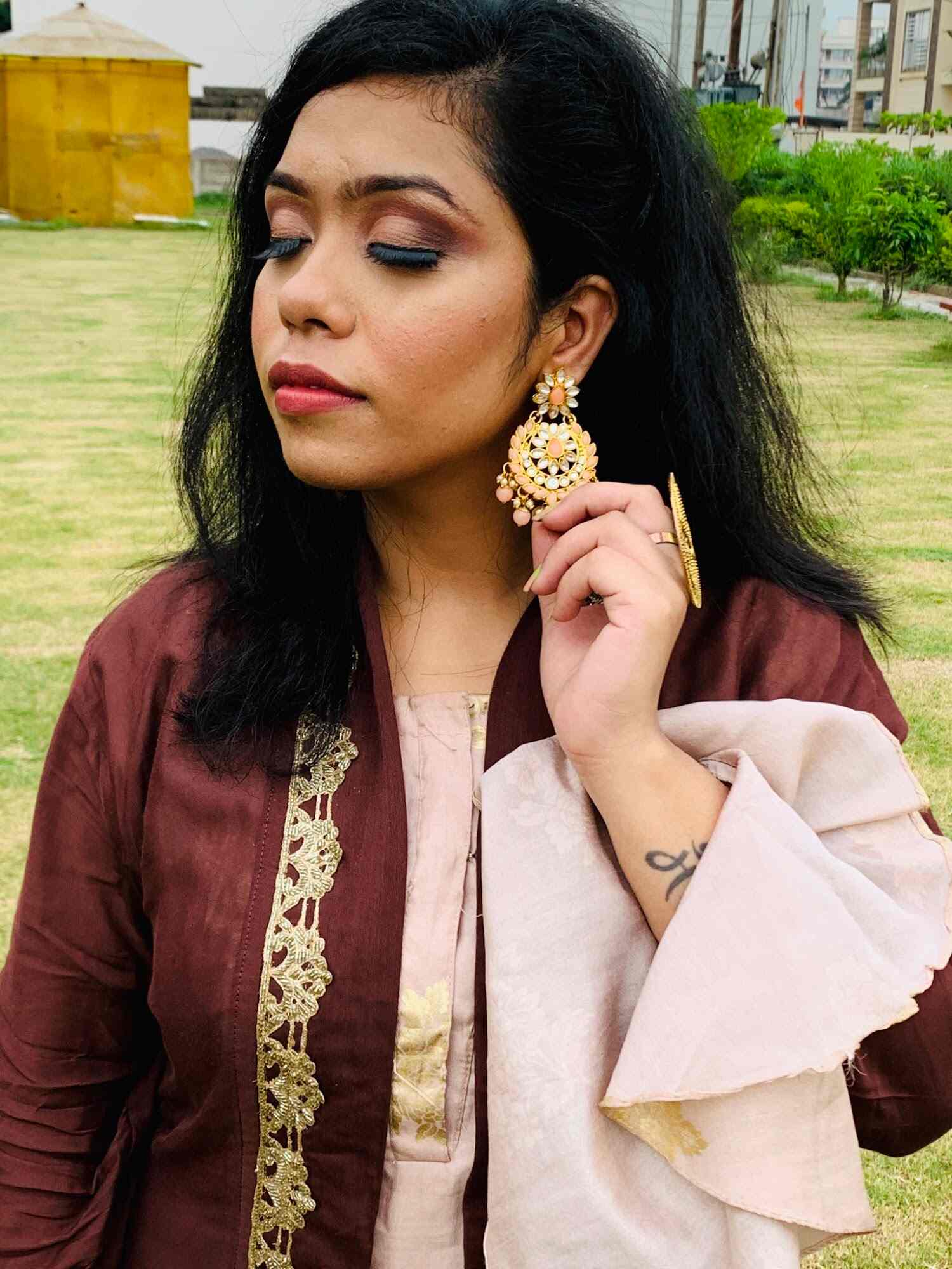 Shirin Chandraker in Tatibandh,Raipurchhattisgarh Best Makeup
