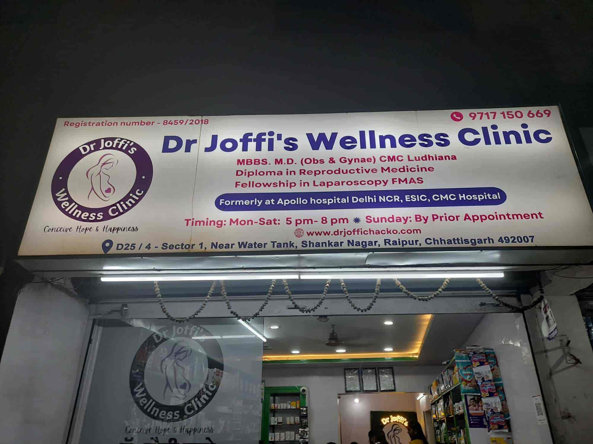 Dr joffi's wellness clinic in Shanker Nagar,Raipur-chhattisgarh - Best Clinics in Raipur-chhattisgarh - Justdial
