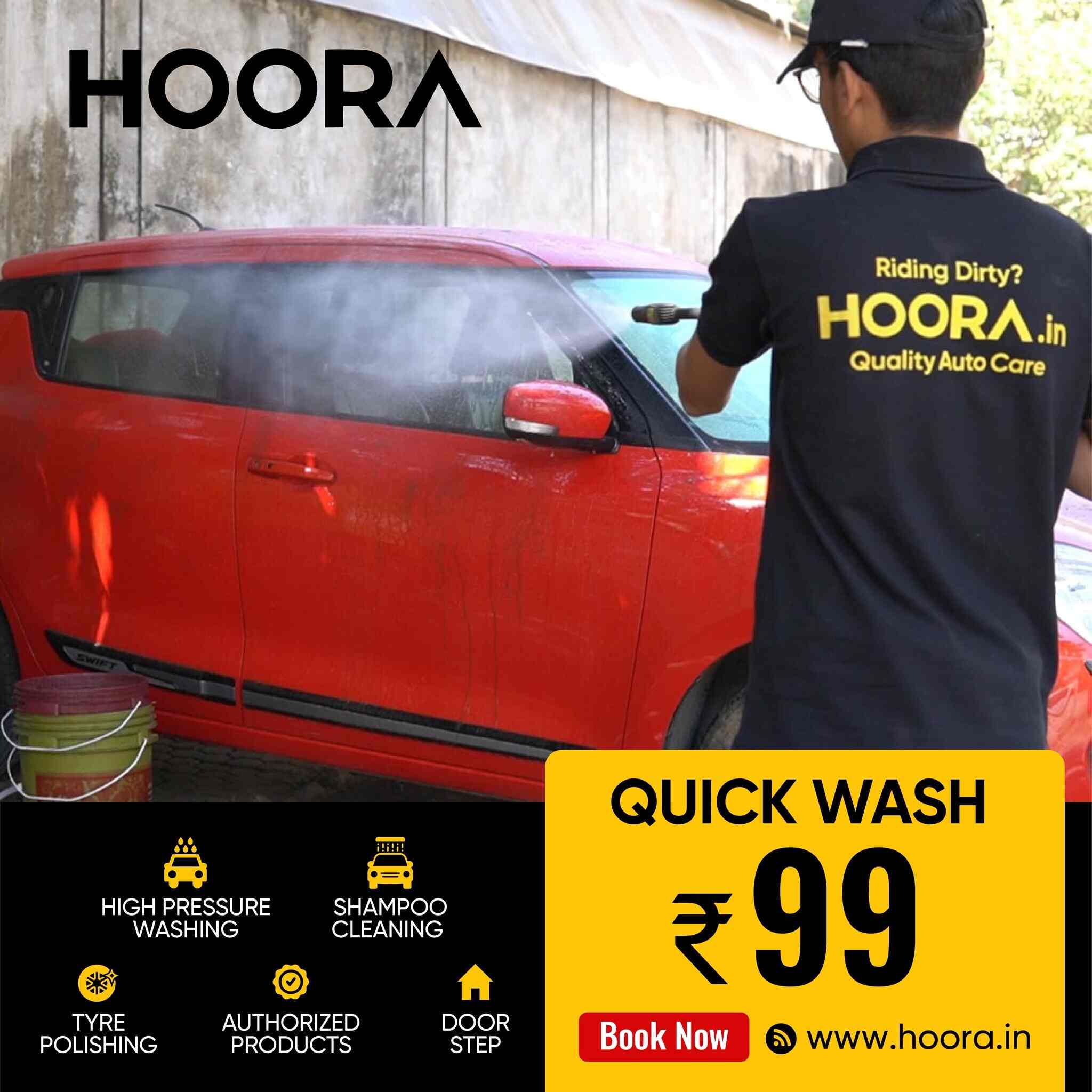 Hoora Car Wash in Raipur City,Raipurchhattisgarh Best Car Washing Services in Raipur