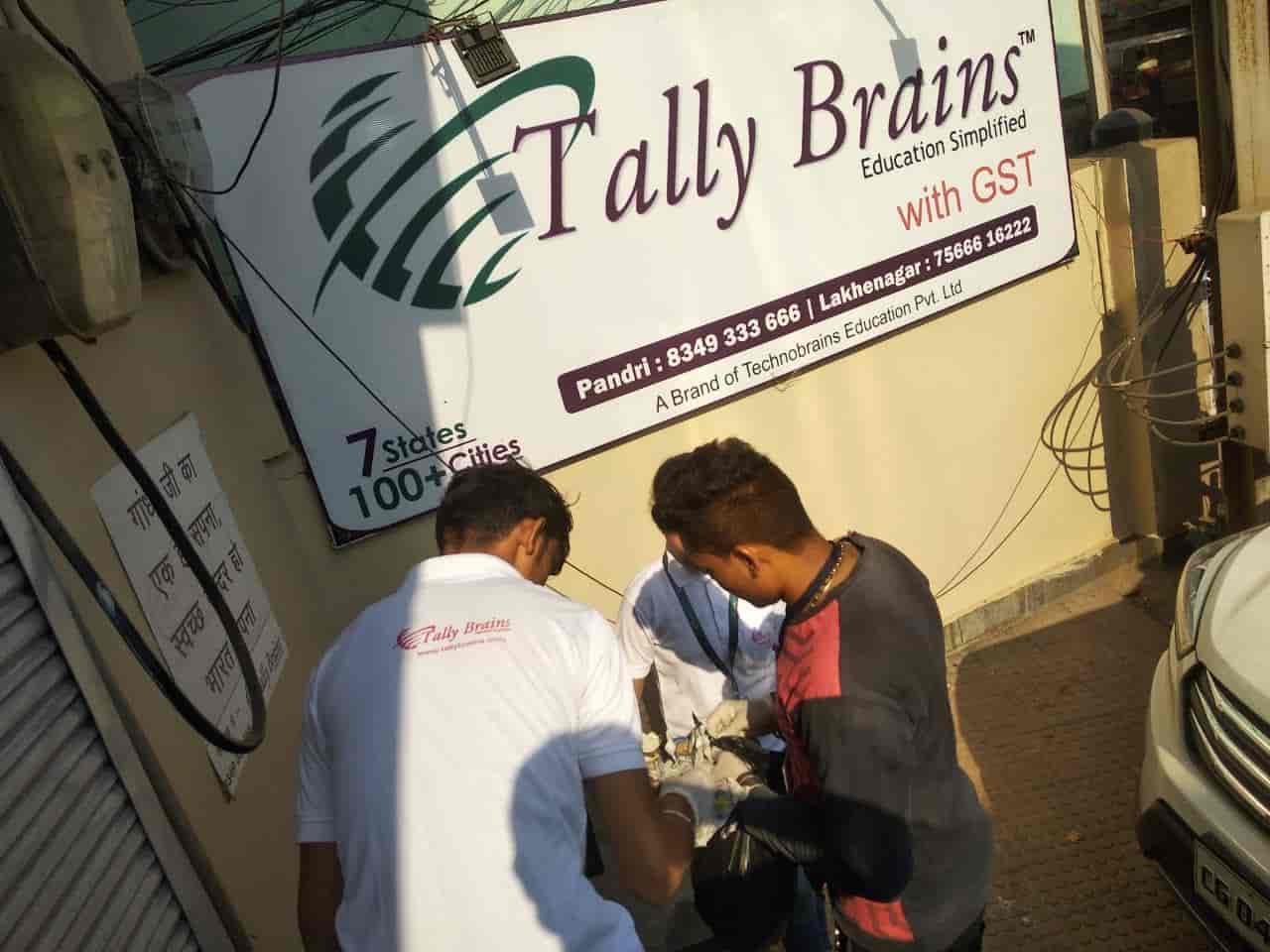 Tally Brains in Above Red Chief Showroom,Raipurchhattisgarh Best