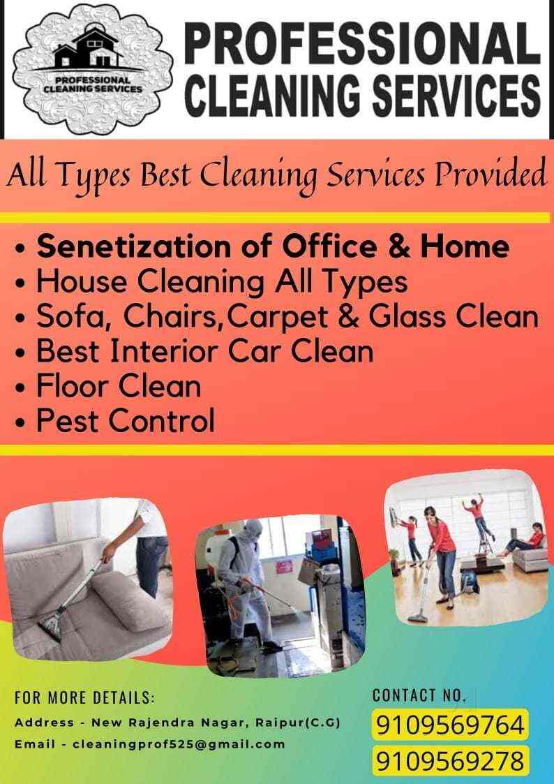 Professional Cleaning Services, New Rajendra Nagar Car Cleaning