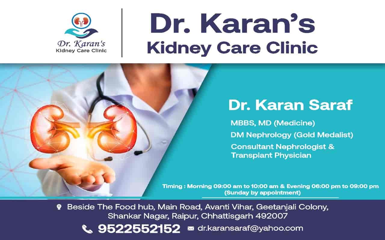 Top Nephrologists in Dumartara, RaipurChhattisgarh Best Kidney