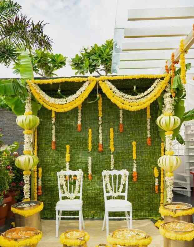 Rajesh Traditional Coconut Leaf Decorators Photos Devi Chowk