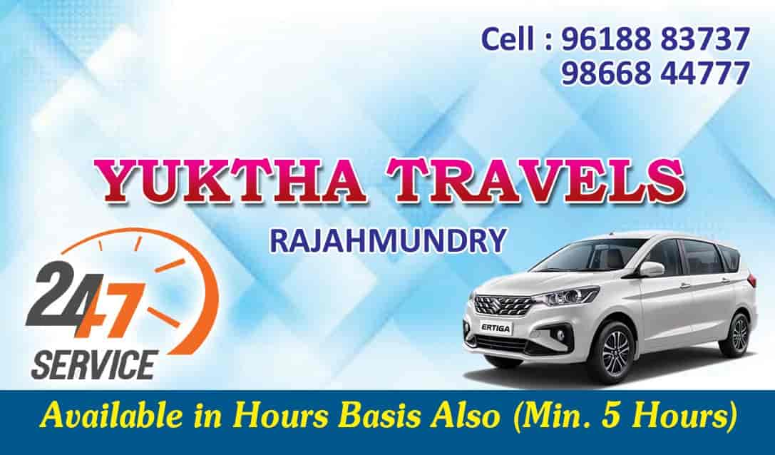 Yuktha Travels in Devi Chowk,Rajahmundry Best Car Rental in