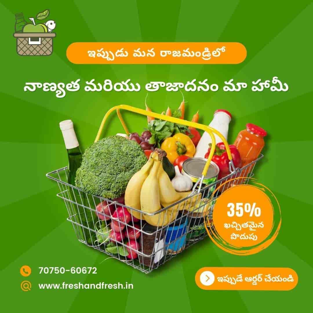 Top Fruit Home Delivery Services in Konthamuru, Rajahmundry near me