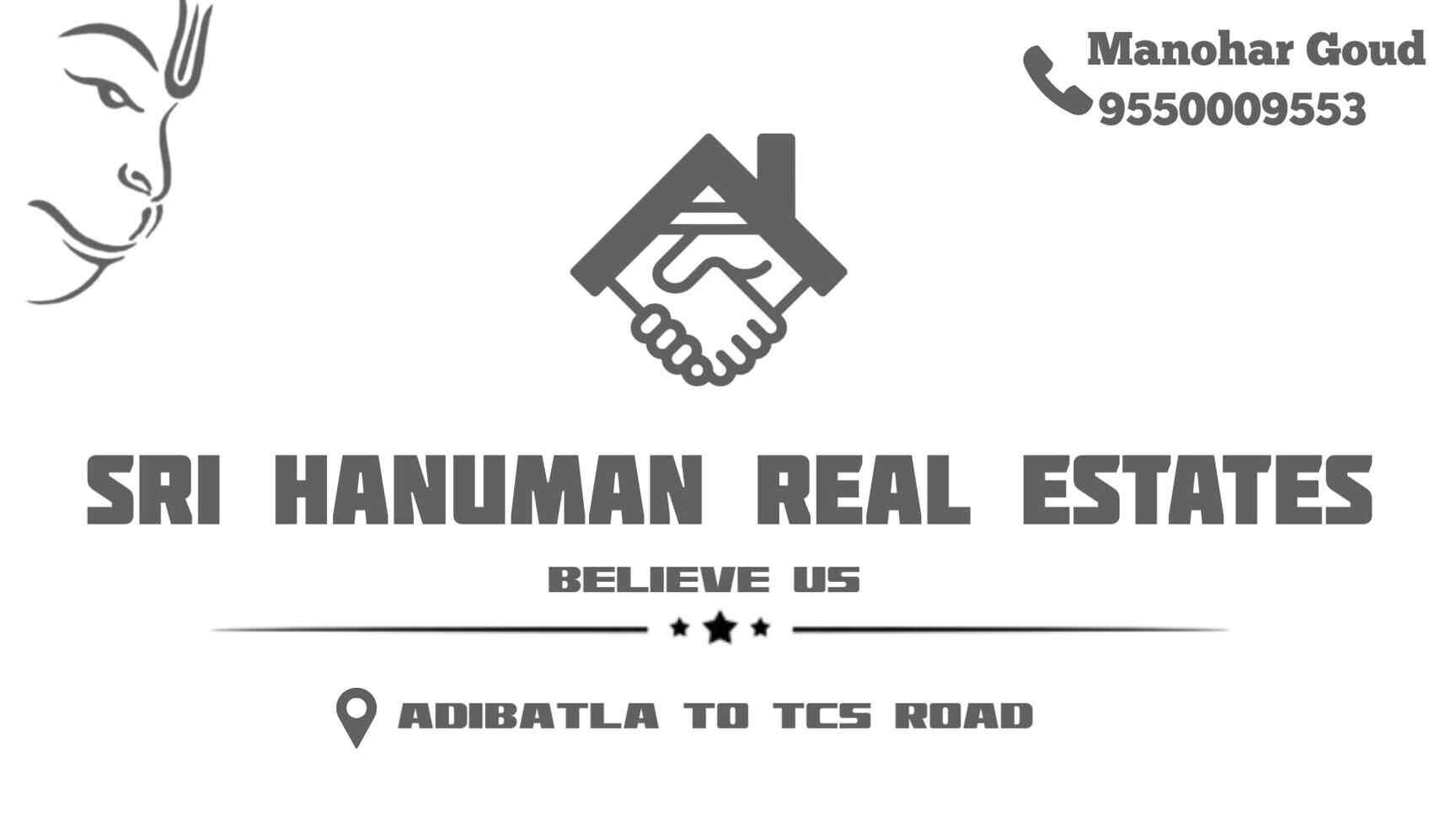 Sri Hanuman Real Estates in Adibatla,Hyderabad Best Estate Agents in