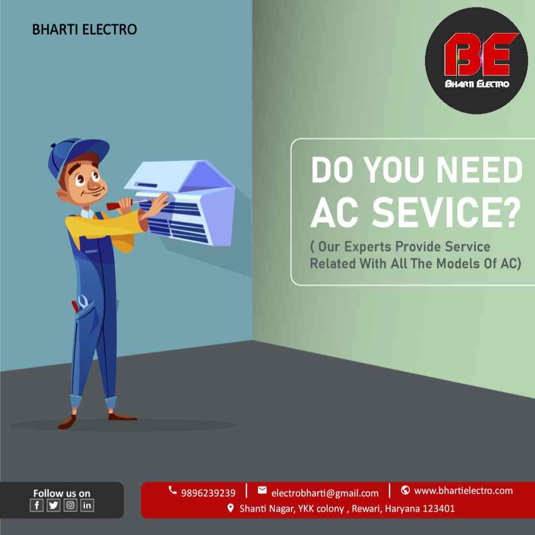 Bharti Electro Service Center in Arjun Nagar,Rewari Best AC Repair