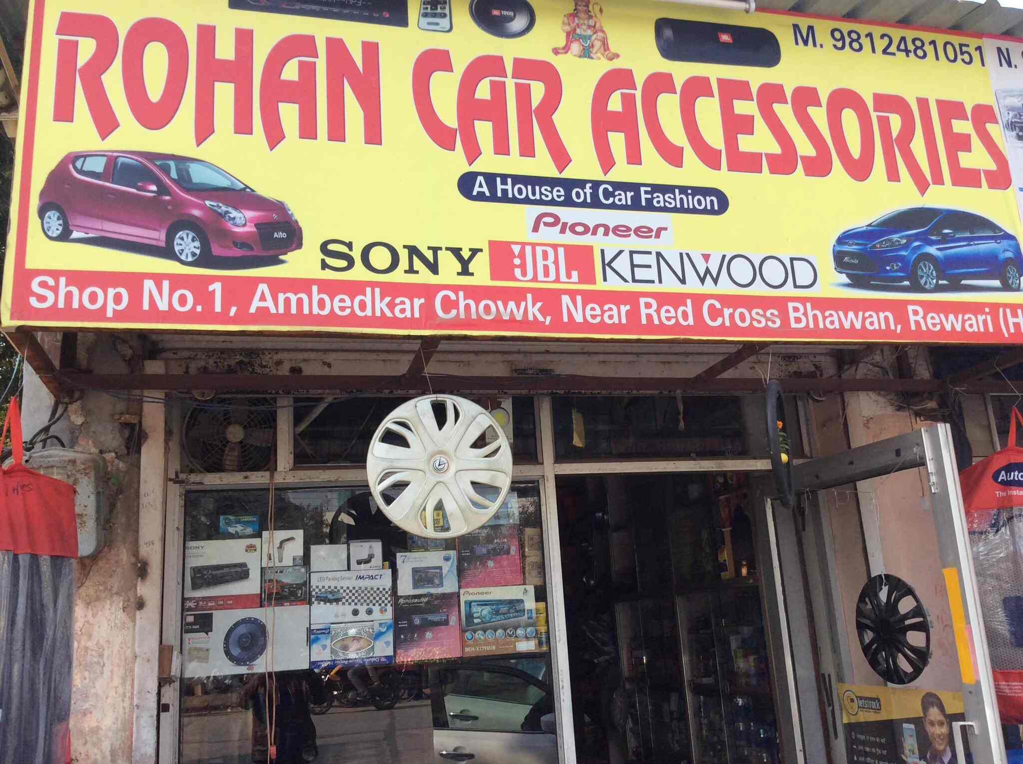 Rohan Car Accessories in Rewari H O,Rewari Best Car Stereo Dealers in